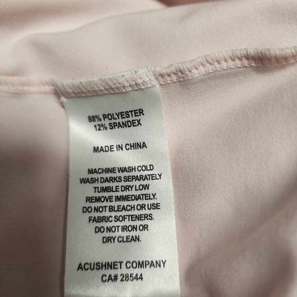 Footjoy Mens prodry lisle XL pink polo shirt golf Tennis - Picture 6 of 7